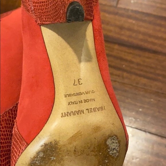 Isabel marant suede boots - Picture 4 of 5